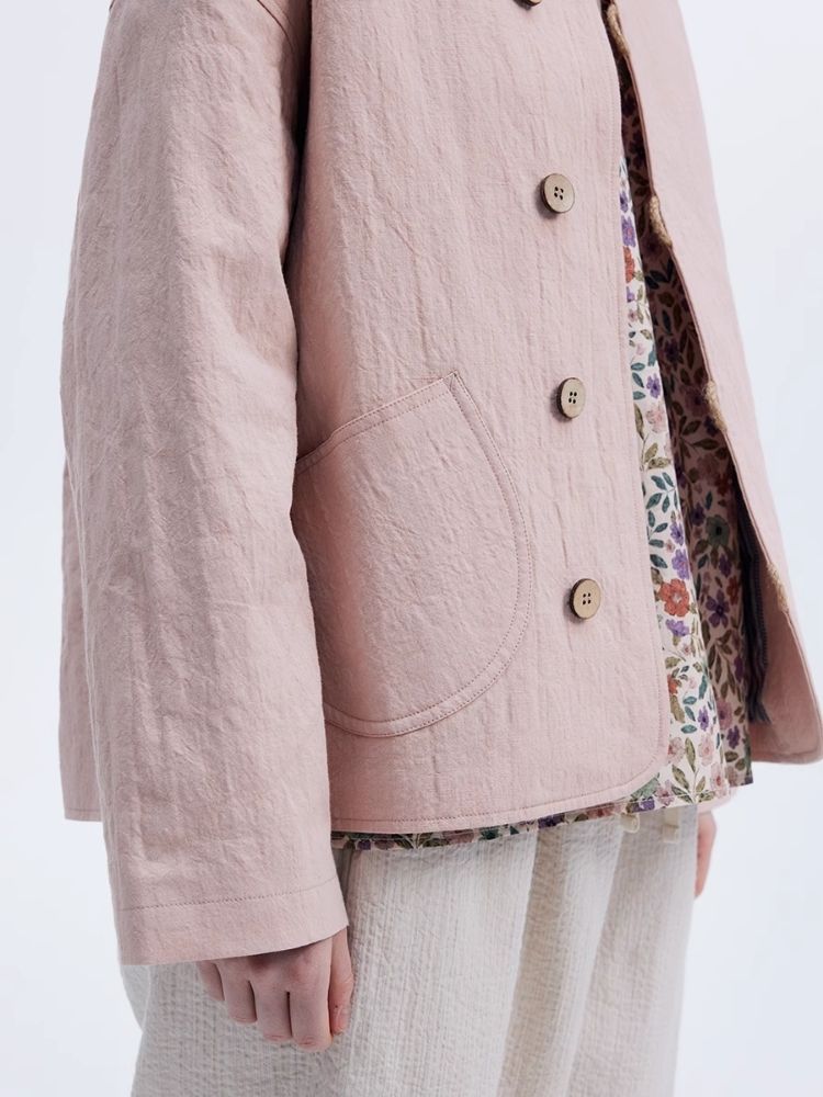 Baby Pink Spring Small Coat【s0000007951】