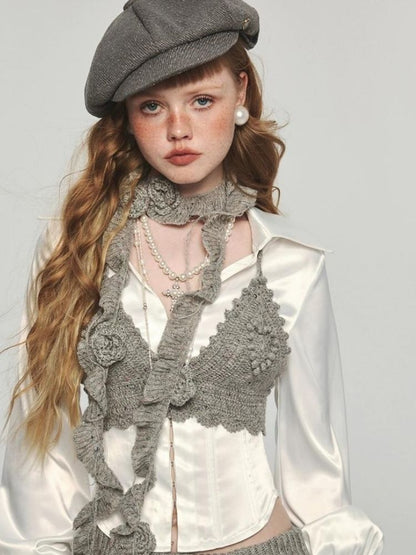 Halter neck bra outerwear【s0000004131】