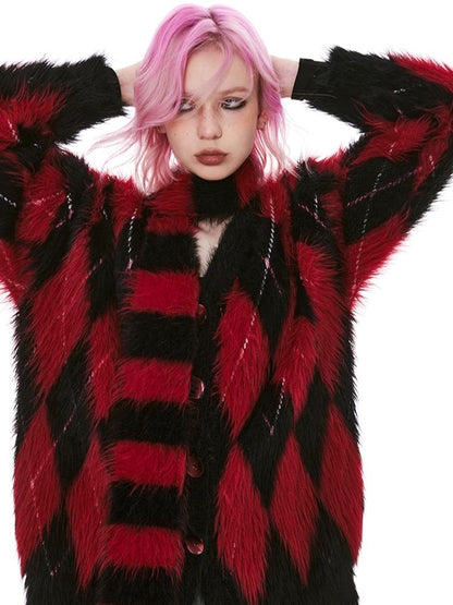 Extra Long Mink Hair Jacket【s0000004976】