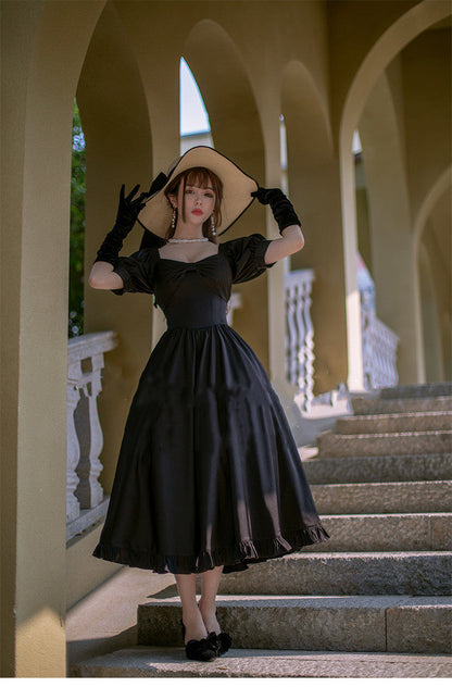 Beleganty - Miss Rebecca - Pure Color Elegant Lolita OP Dress