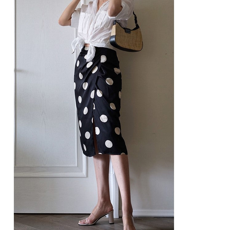 Duchess polka dot vintage skirt