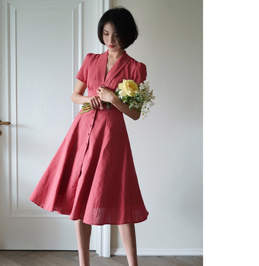 Viscountess Vintage Dress