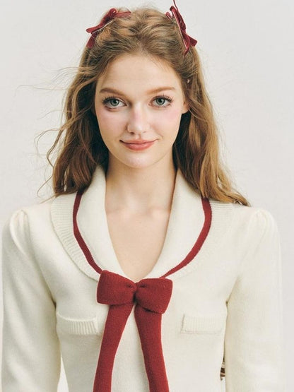 Sailor Knit Dress【s0000004609】