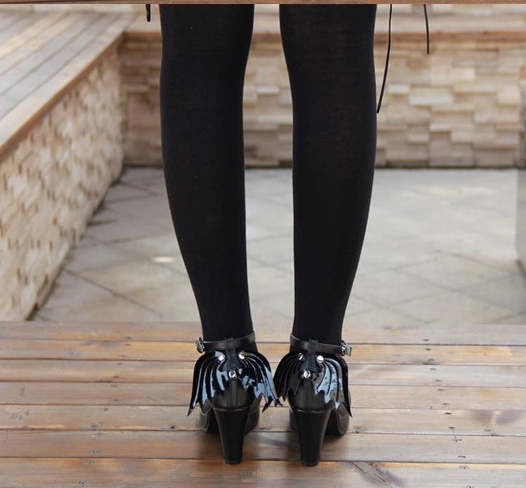 Angelic Imprint - Gothic Lolita Wings and Cross Shoes for Chistmas