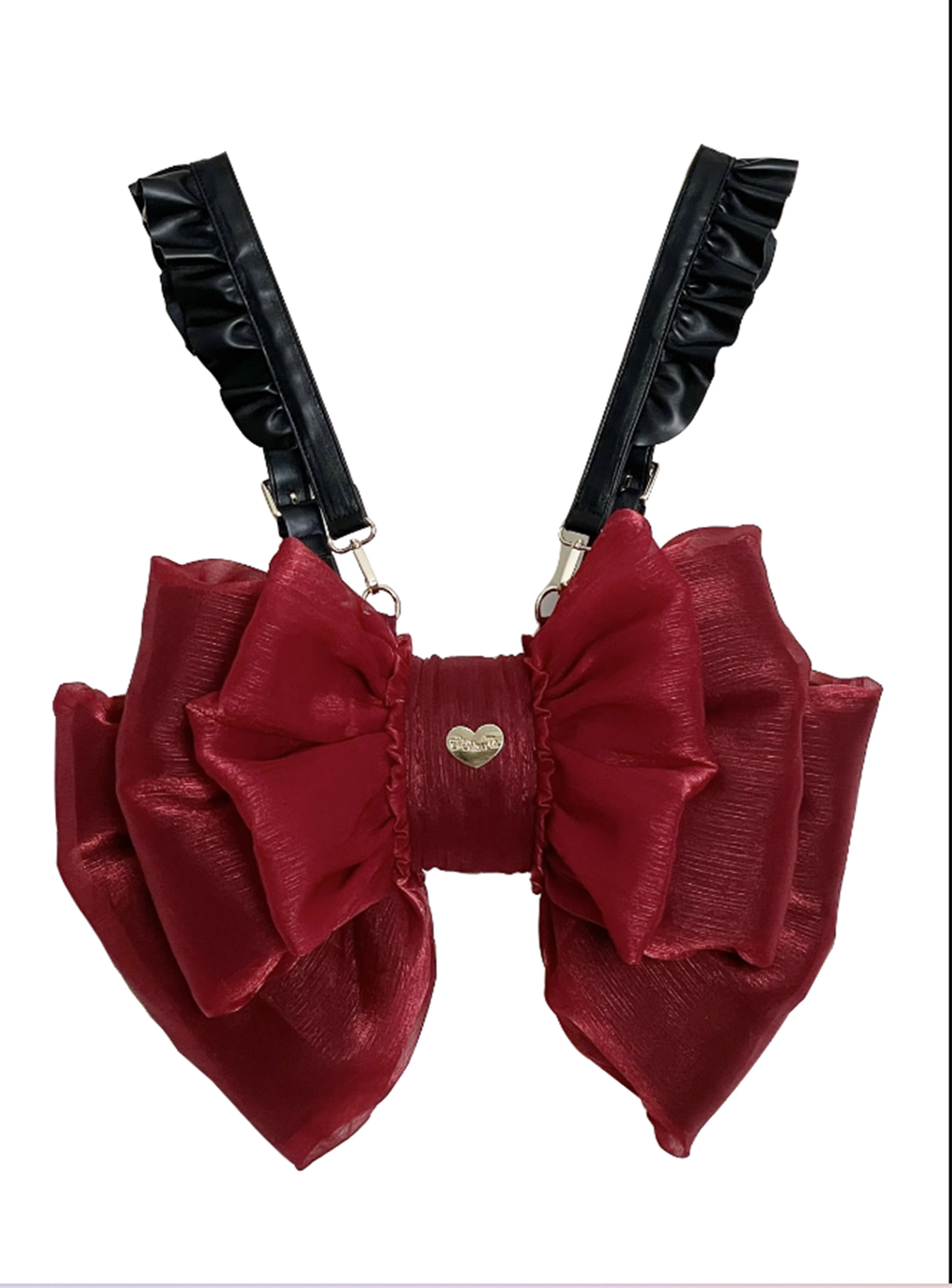 Boguta - Satin Butterfly Bow Bag Versatile Elegance Lolita Bag