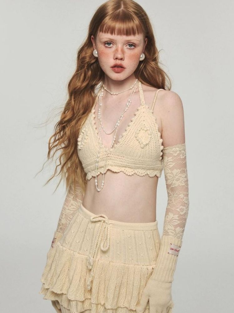 Halter neck bra outerwear【s0000004131】