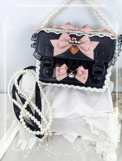 Cocoa Jam - Sweet Cute Lolita Cambridge Bag Lolita Satchel Shoulder Bag
