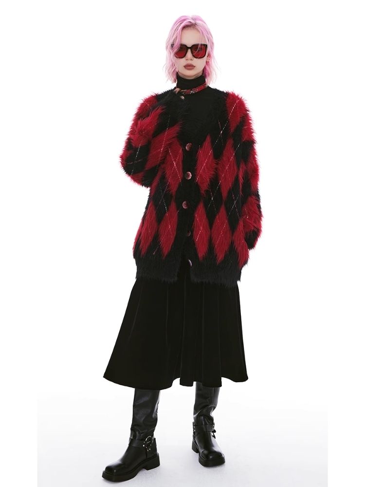Extra Long Mink Hair Jacket【s0000004976】