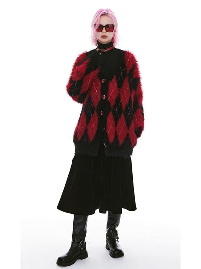 Extra Long Mink Hair Jacket【s0000004976】