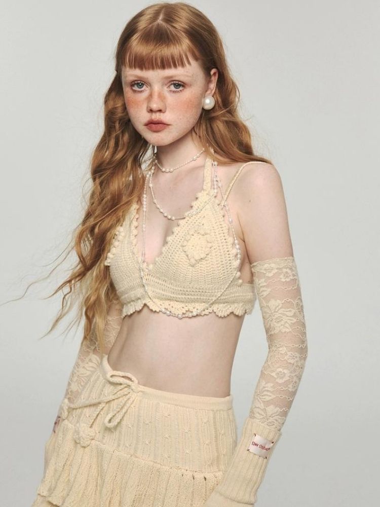 Halter neck bra outerwear【s0000004131】