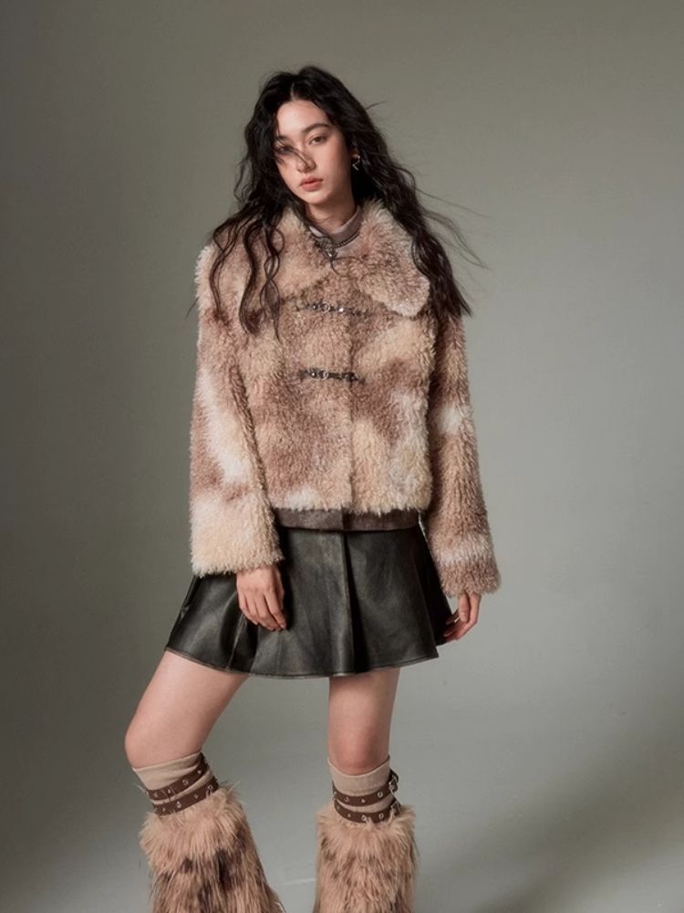 Sheep Curly Fur Coat【s0000004878】