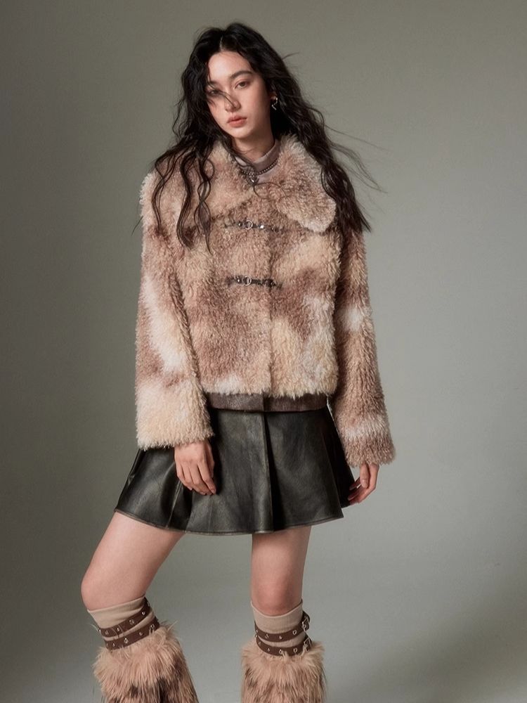 Sheep Curly Fur Coat【s0000004878】