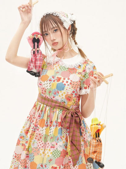 Fancy frill tulle dress【s0000001885】