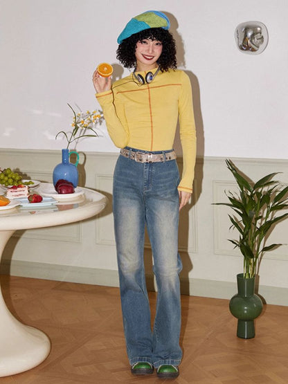 Stitching High Neck Inner T-Shirt【s0000007120】