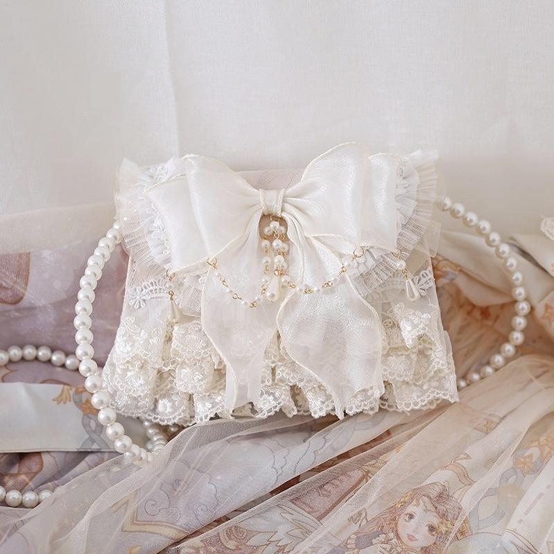 Xiaogui - Elegant Lolita Handbag Ivory Tea Party Lolita Bag