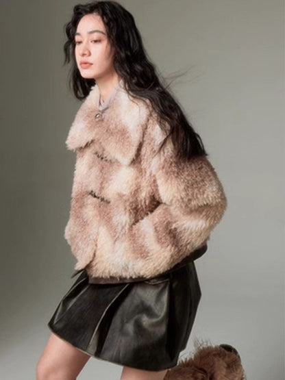 Sheep Curly Fur Coat【s0000004878】