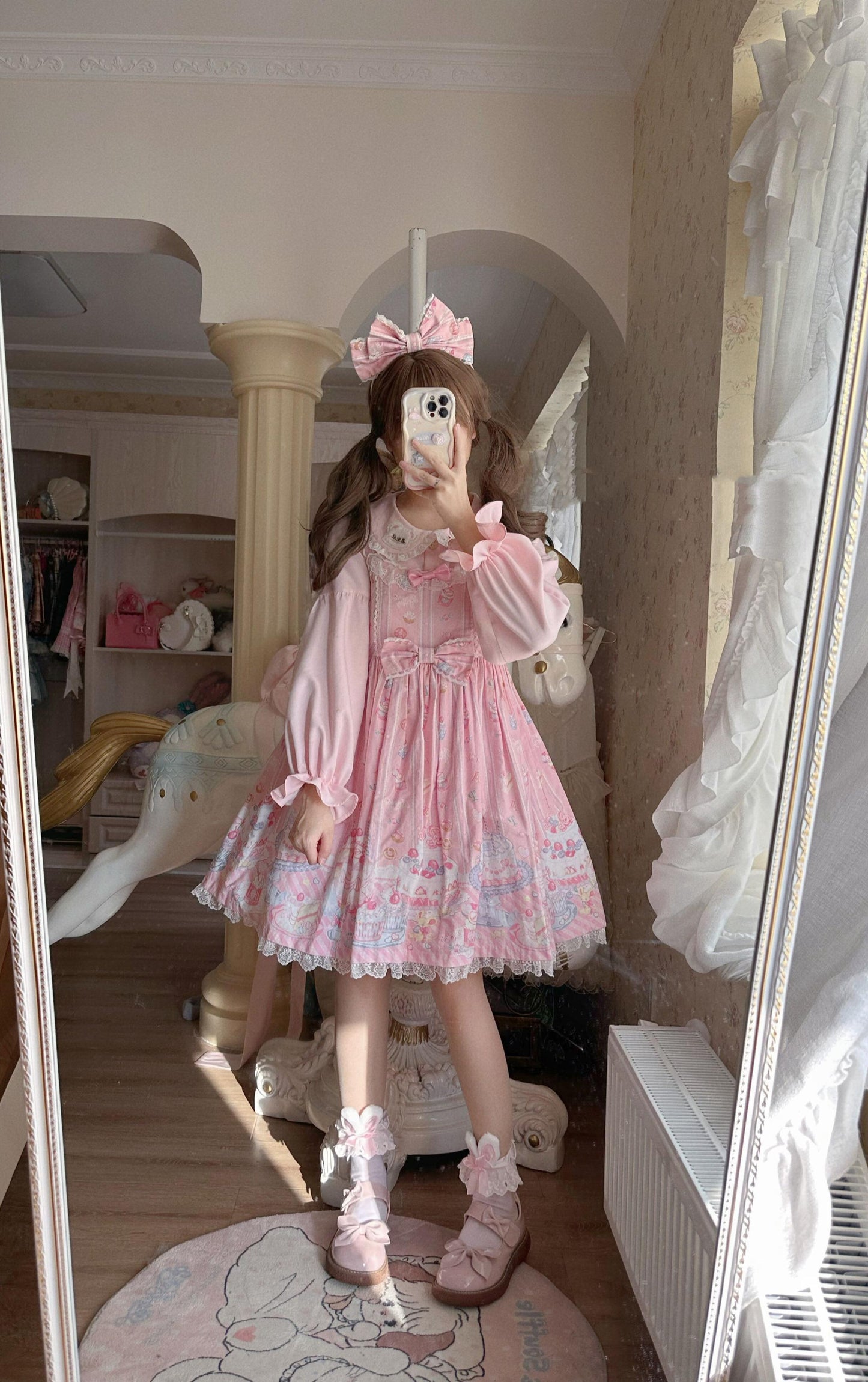 Sissy the shepherd - Sweet Lolita Blouse Sweet Lolita Shirt Long Sleeve