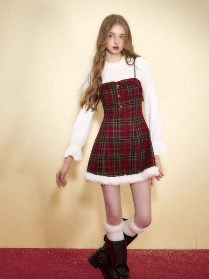 Retro Girl Slim A Dress【s0000004544】