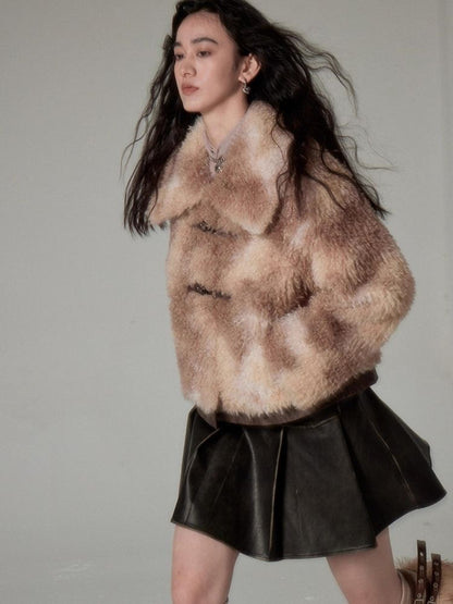 Sheep Curly Fur Coat【s0000004878】