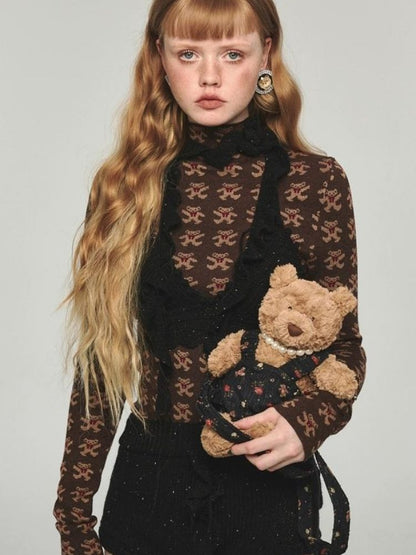 Halter neck bra outerwear【s0000004131】