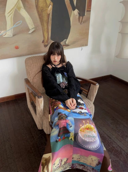 Lace Outer Sunscreen Long Sleeve Cutout Top【s0000005067】