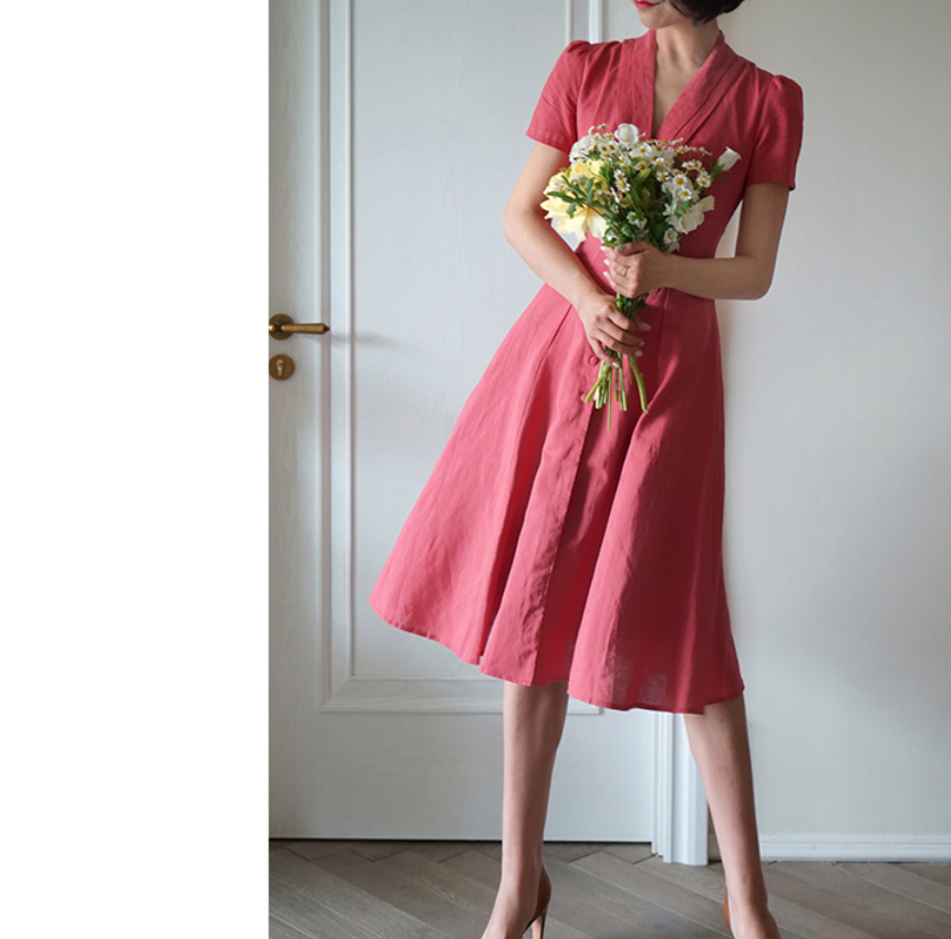 Viscountess Vintage Dress