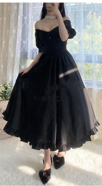 Beleganty - Miss Rebecca - Pure Color Elegant Lolita OP Dress
