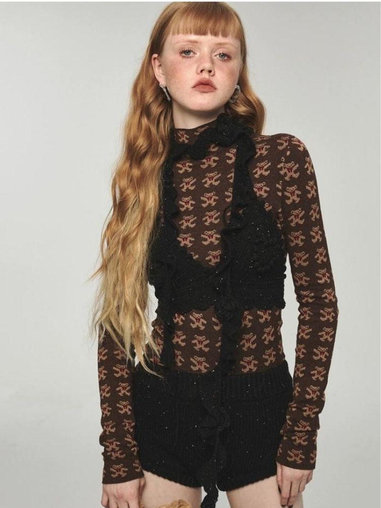 Halter neck bra outerwear【s0000004131】