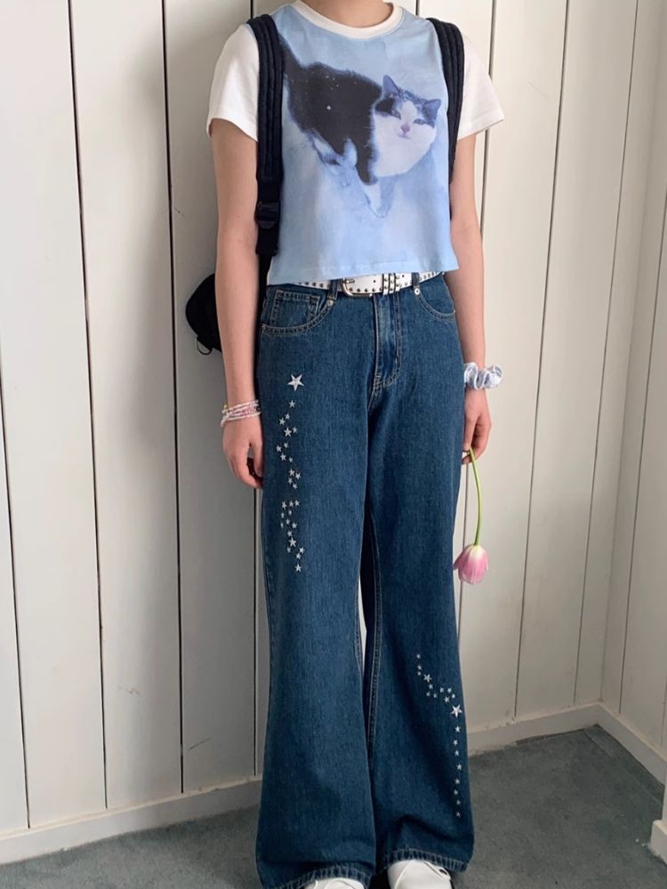 Shoulder Skinny Sweet Cool Girl Short T-Shirt【s0000007710】