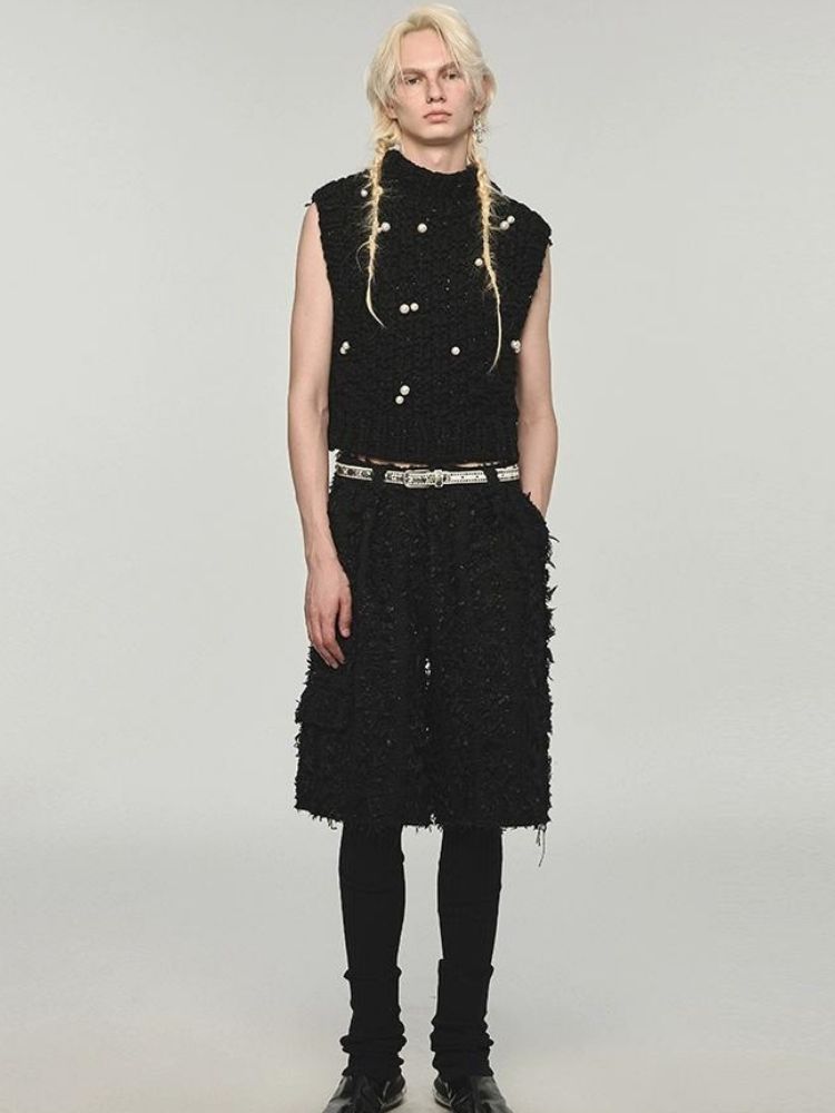 Casual wide straight pants【s0000004149】