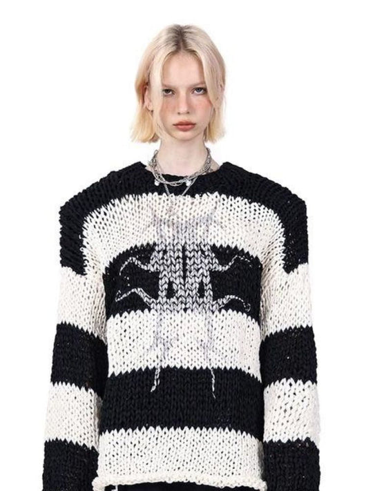 Removable shoulder pad sweater【s0000003710】