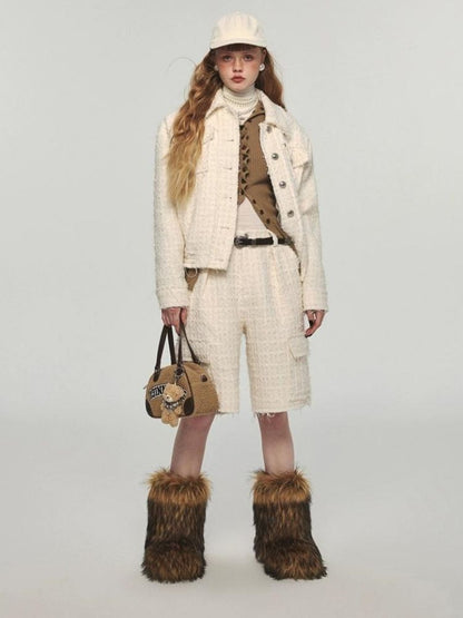 Casual wide straight pants【s0000004149】