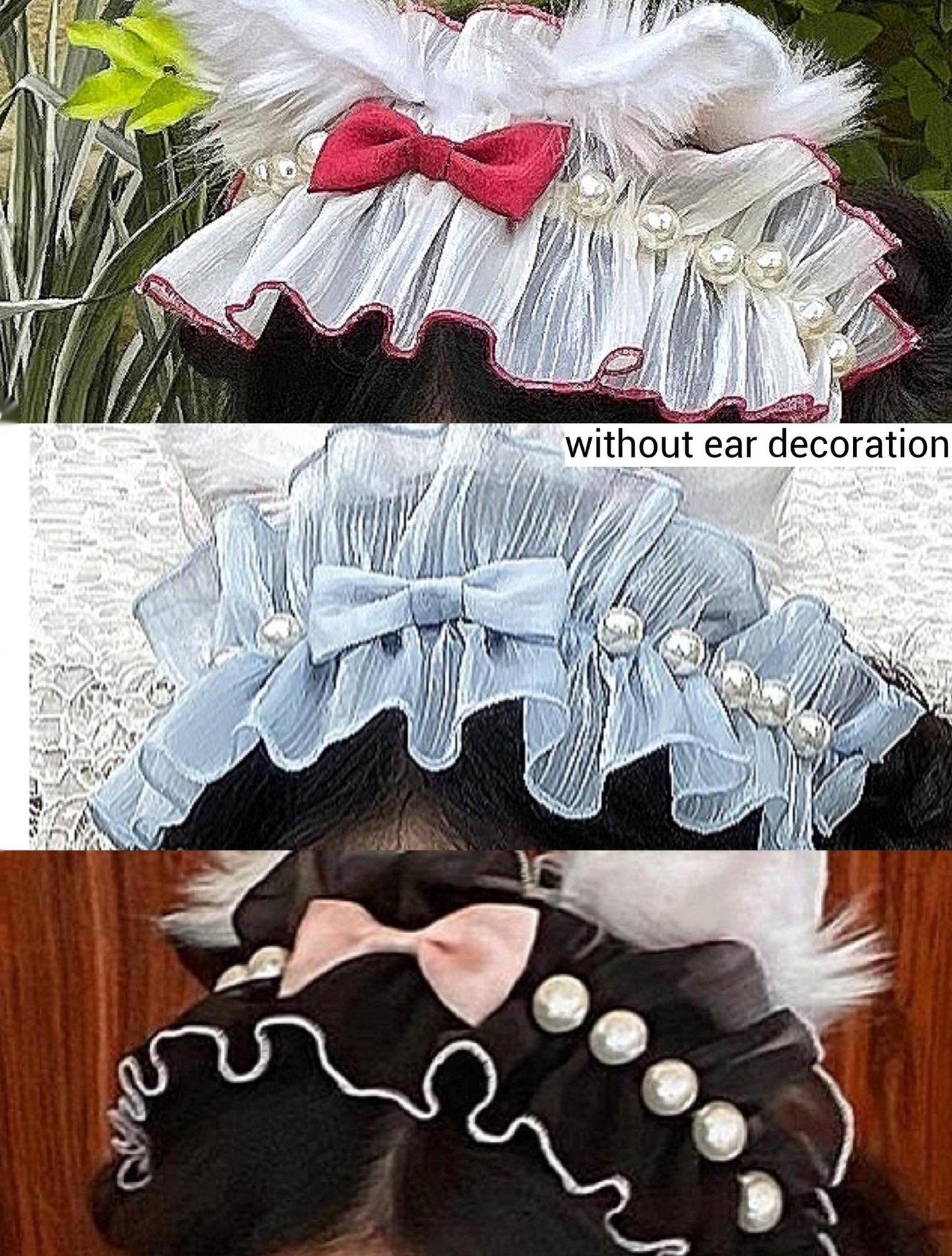 Polaris Lolita - Mermaid - Lolita Inspired Swimsuit with Tulle Overlay and Trailing