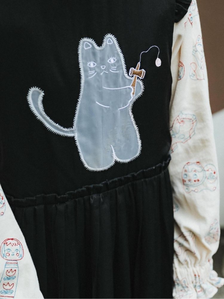 Lace Accordion Pleated Girl’s Shirt【s0000003623】