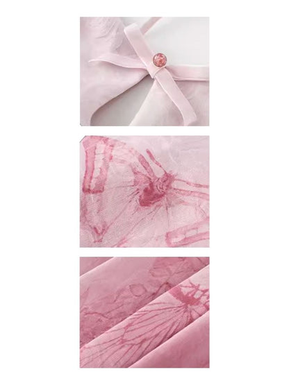 Gradient Dye Sling Dress【s0000007517】