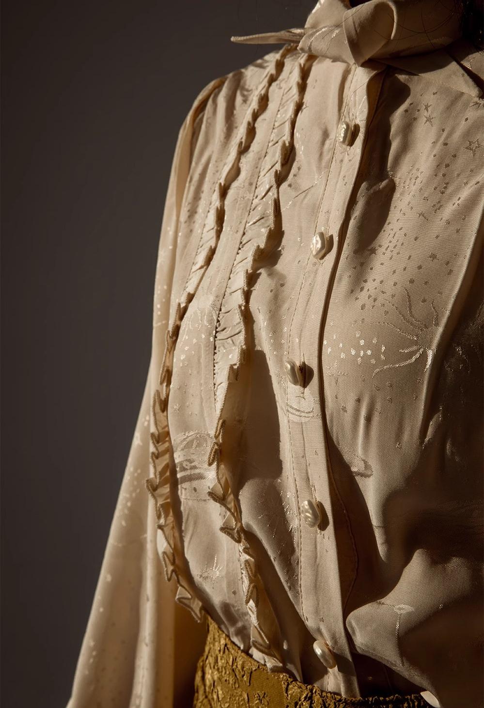 ZJstory - Starry for You - Vintage Lolita Shirt American Retro Style Blouse