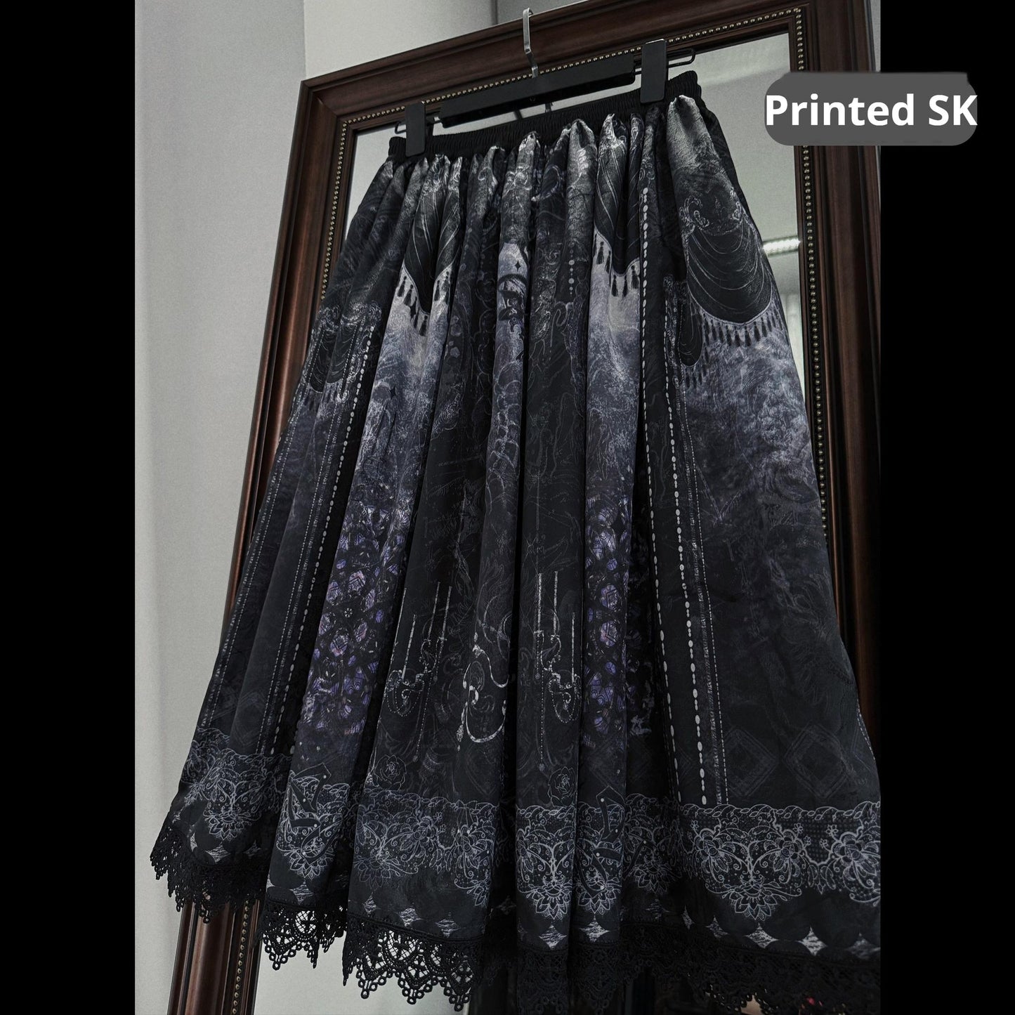 Susin Lolita - Bone-Eroded Butterfly - Gothic Lolita JSK & SK Set