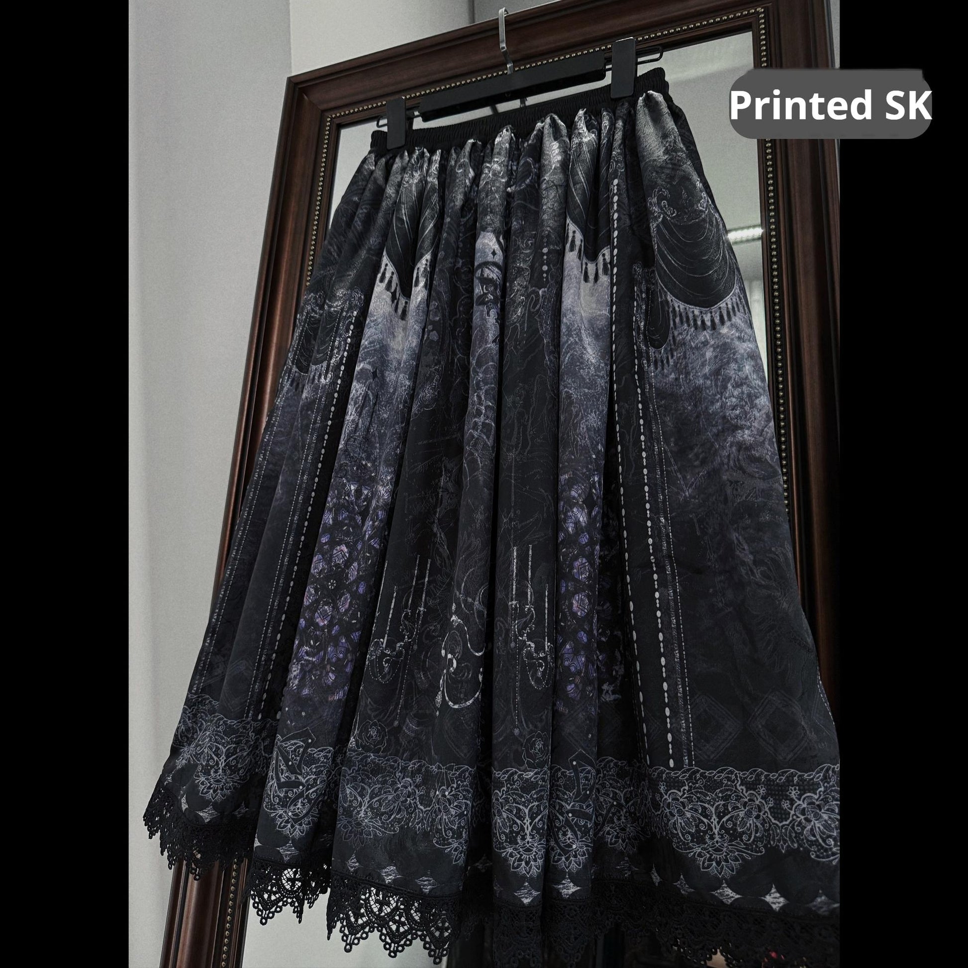 Susin Lolita - Bone-Eroded Butterfly - Gothic Lolita JSK & SK Set