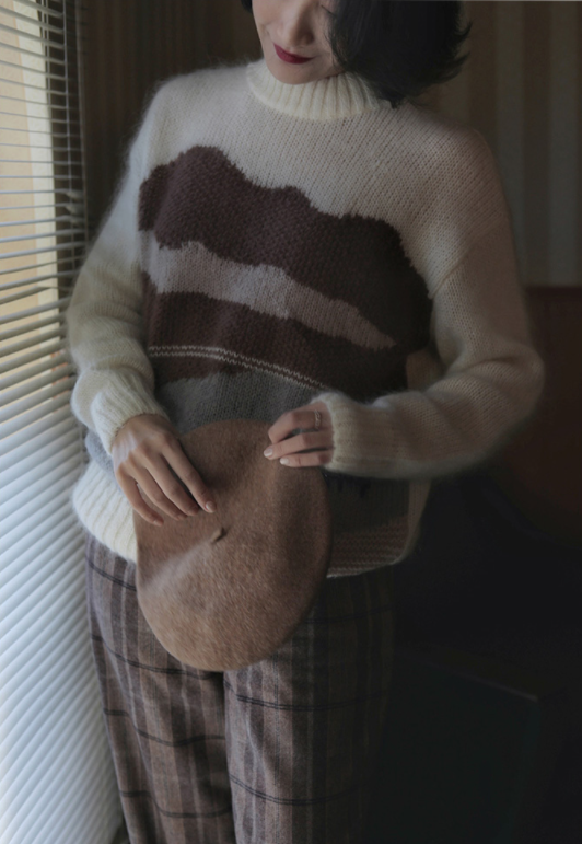 Mountain Meadows and Lambs Mohair Sweater