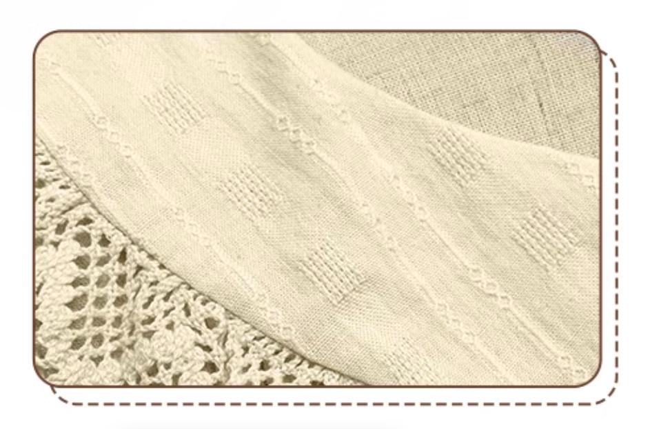 Honey Machine - Vanilla Latte - Retro Lolita Shirt Mutton Sleeve Innerwear