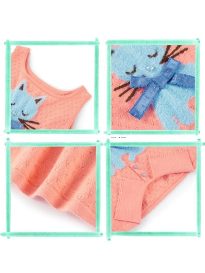 Round Neck Knitted Vest【s0000003298】