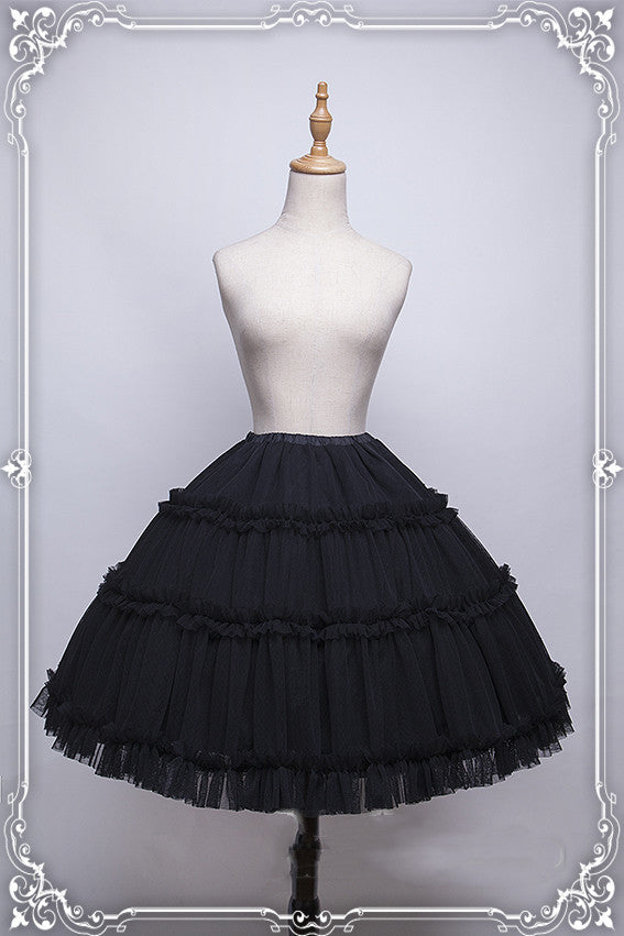 Krad Lanrete - Elegant Long and Short Lolita Petticoat