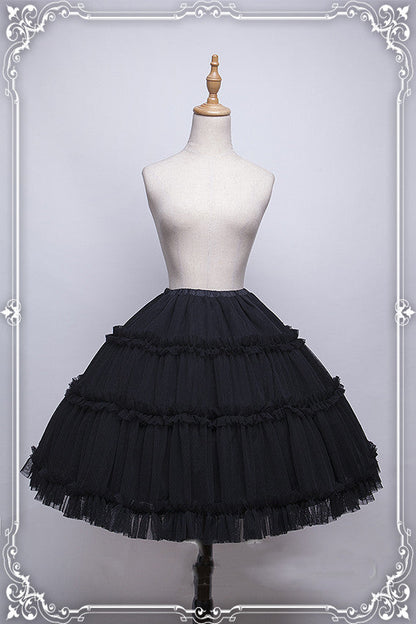 Krad Lanrete - Elegant Long and Short Lolita Petticoat