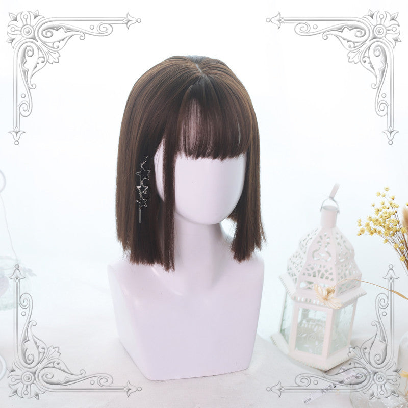 Dalao Home - Hot Sale 35cm Short Straight Lolita Wig
