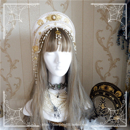 Fox Cherry-Lolita Palace Retro Hair Ornament Hair Crown