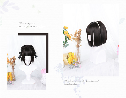 Dalao Home - Lolita 30cm Japanese BOBO JK Wig
