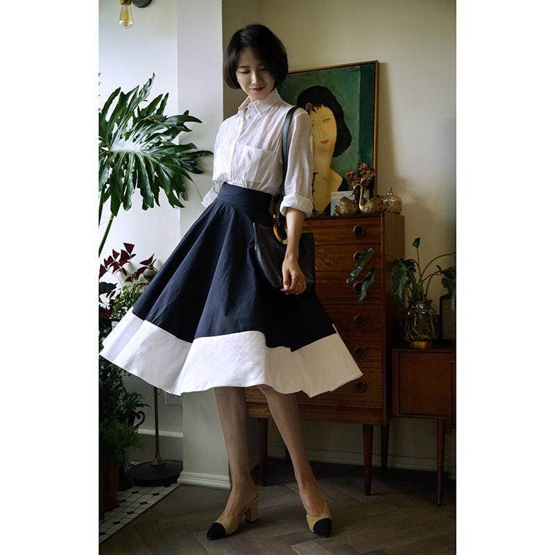 Court Lady's  Hepburn Skirt