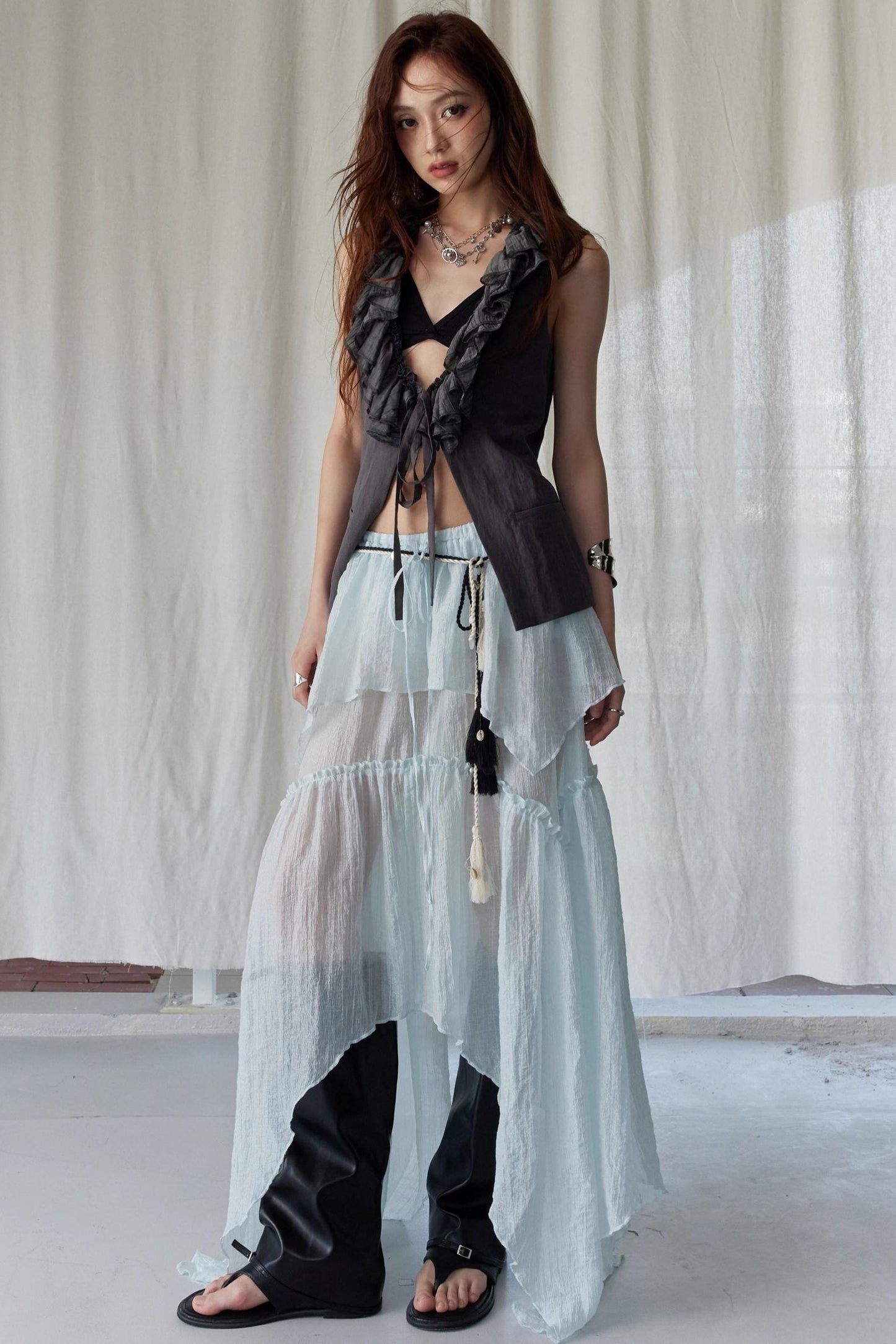 Boho Mint Tank & Skirt Set-Up