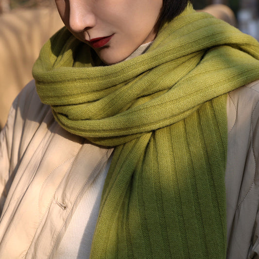 lady's wool knit scarf