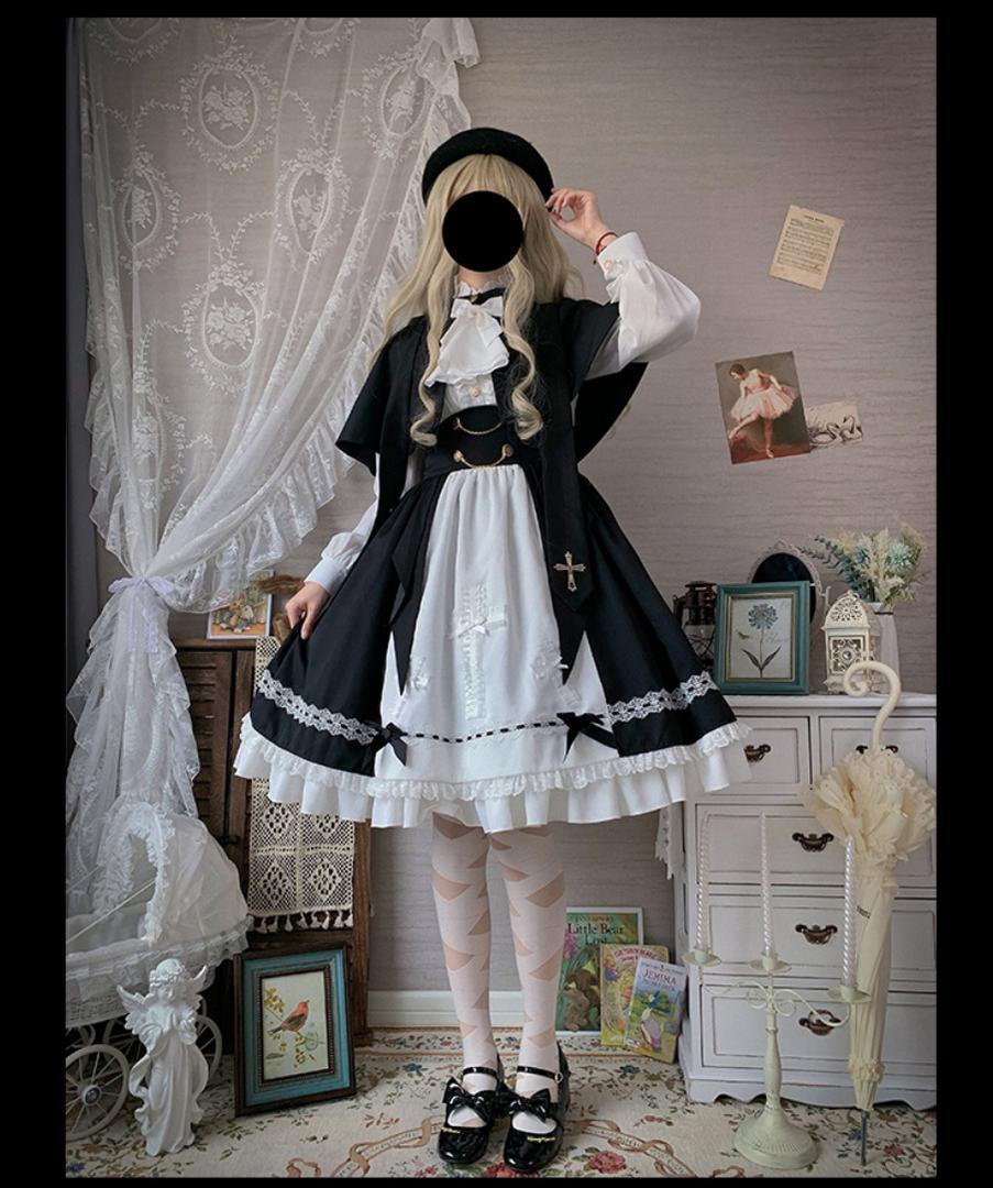 CastleToo - Holy Academy - Gothic Lolita Prince Skirt Set